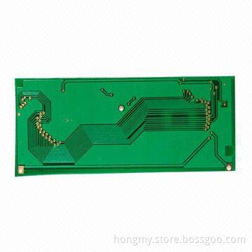 Double-sided PCB, Made of FR-4, 35μm Copper Thickness and Green Solder Mask